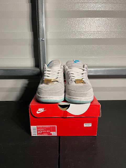 Size 10.5 - Dunk Low Retro Barber Shop Grey