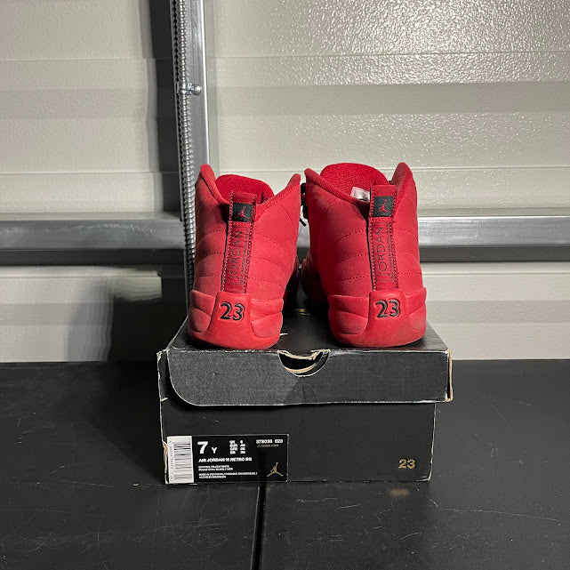 Size 7Y - AJ 12 Retro Gym Red