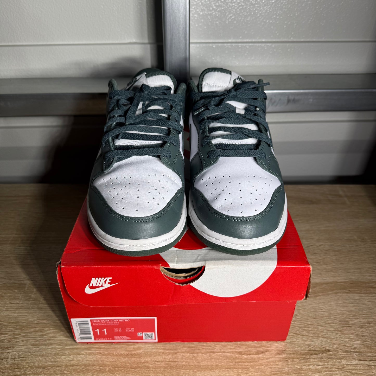Size 11 - Dunk Low Retro Vintage Green