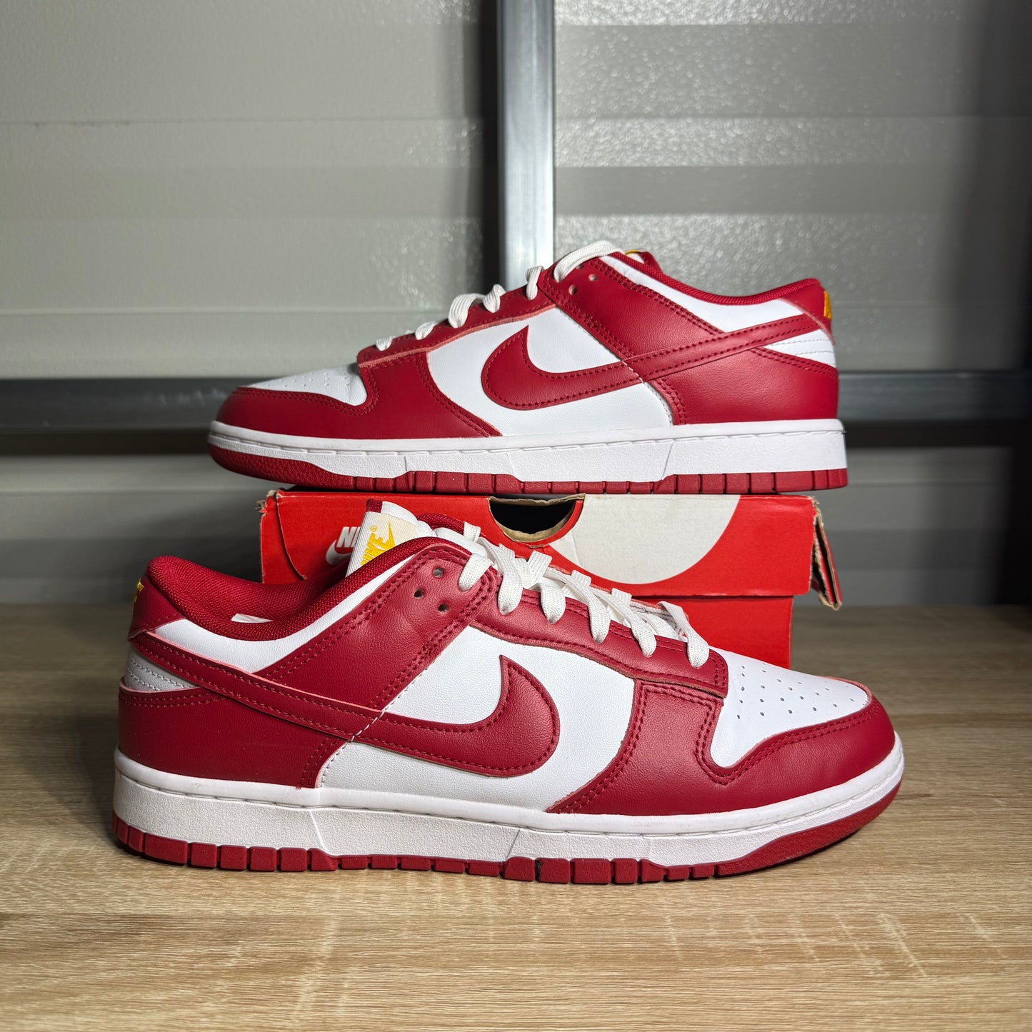 Size 10 - Dunk Low Retro Gym Red