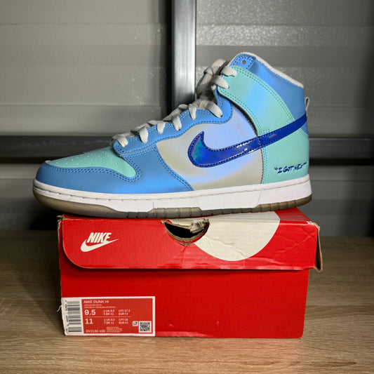 Size 9.5 - Dunk Hi I Got Next Game Royal