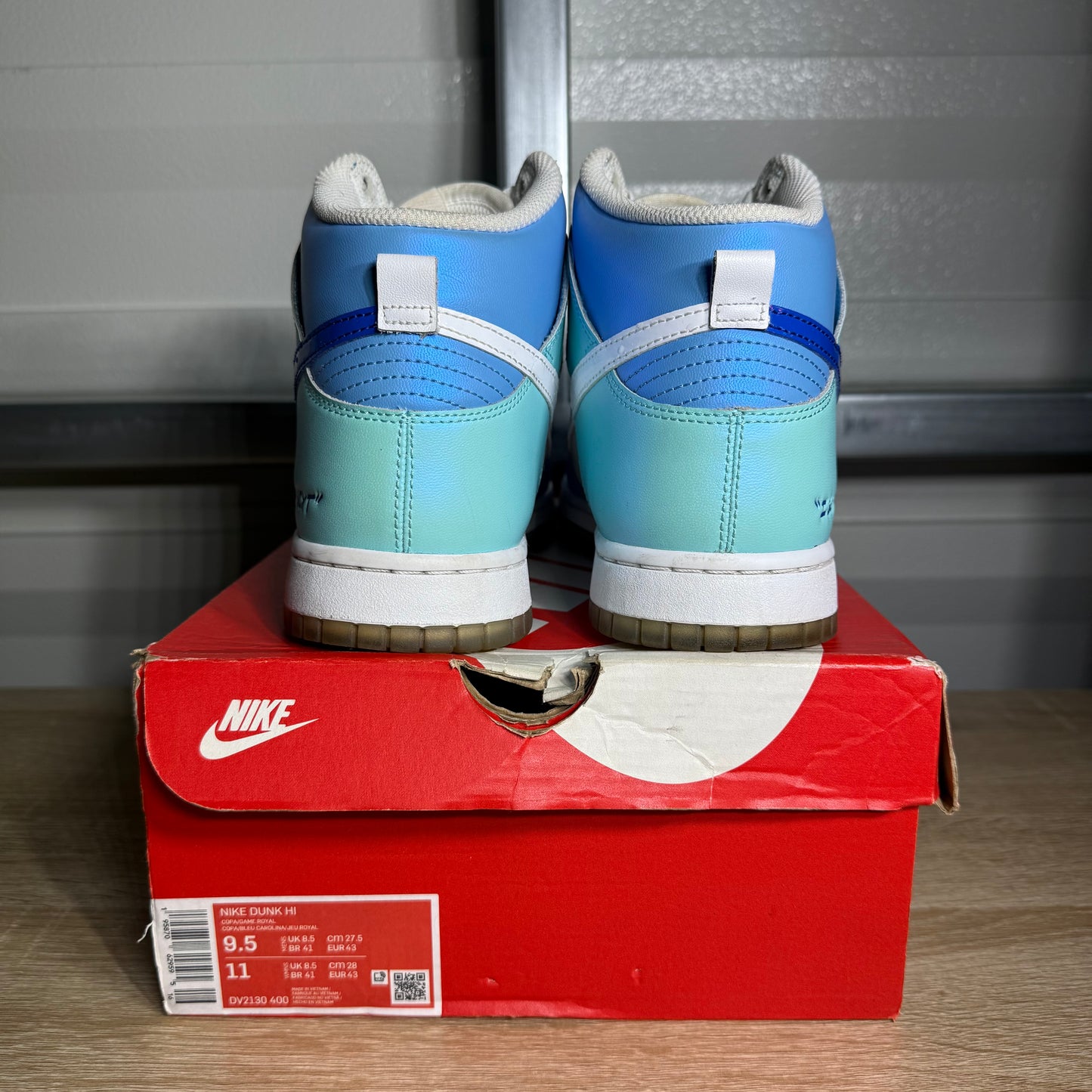 Size 9.5 - Dunk Hi I Got Next Game Royal