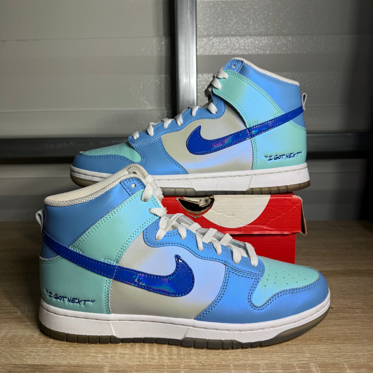 Size 9.5 - Dunk Hi I Got Next Game Royal