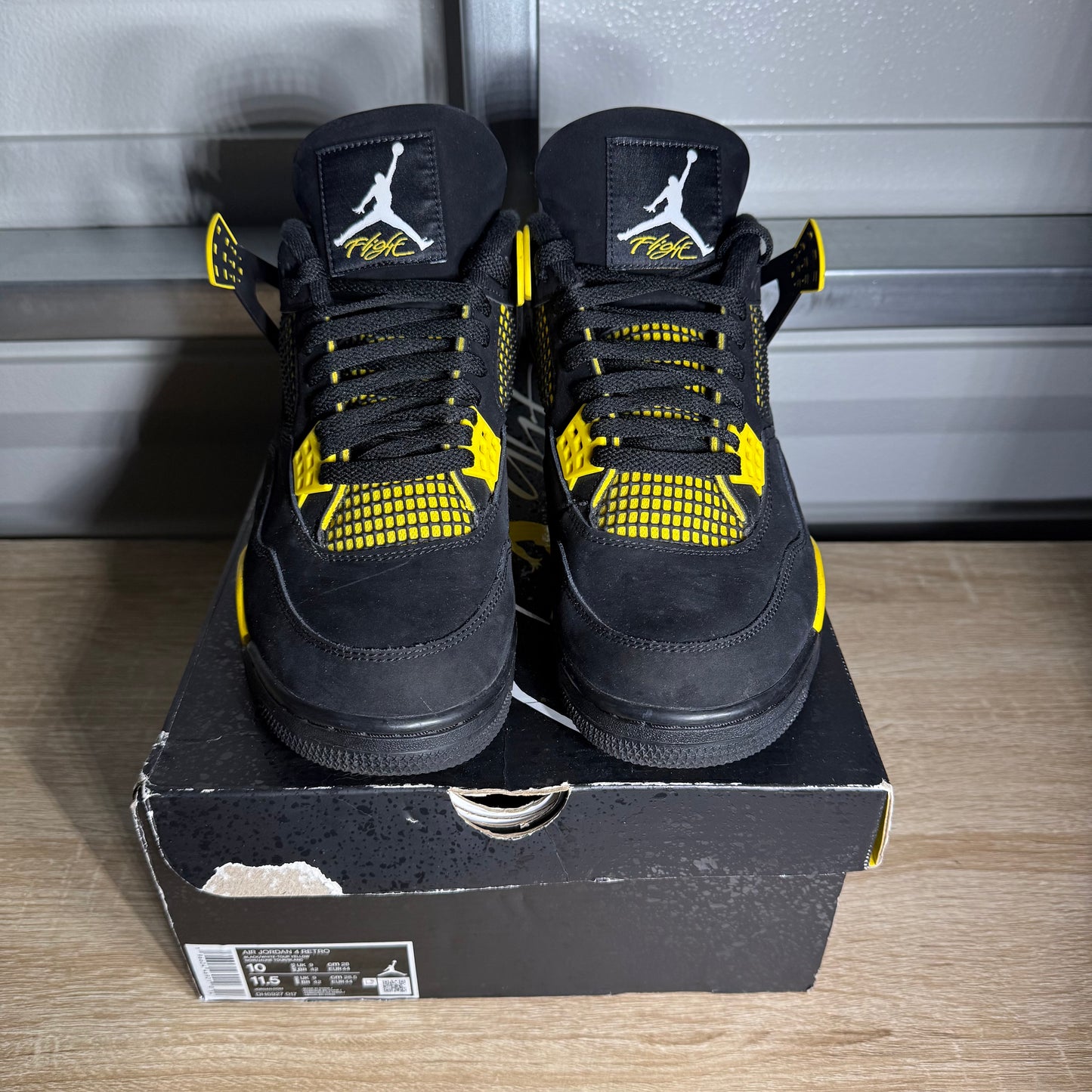 Size 10 - AJ 4 Retro Thunder