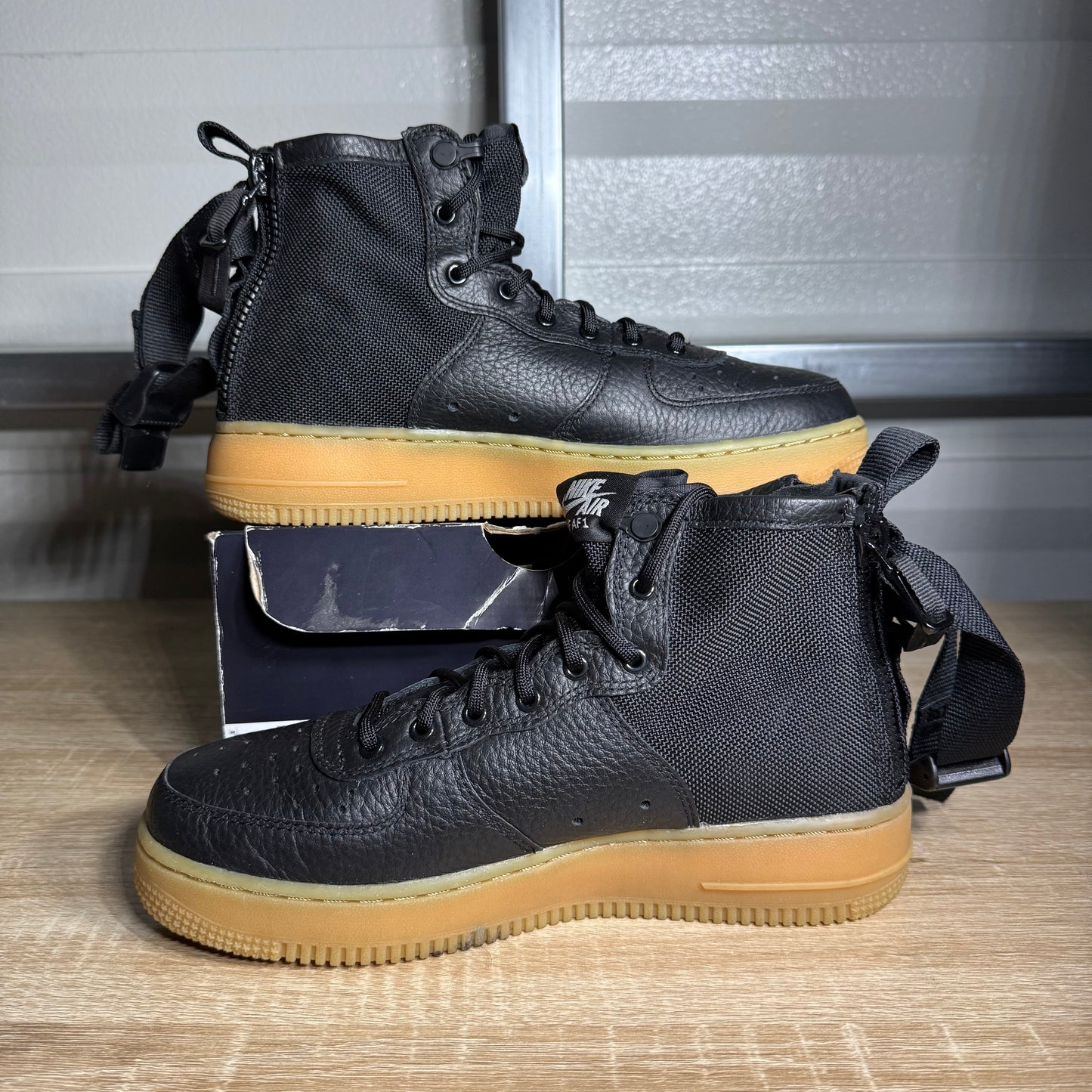Size 6Y - SF AF 1 Mid Black Gum