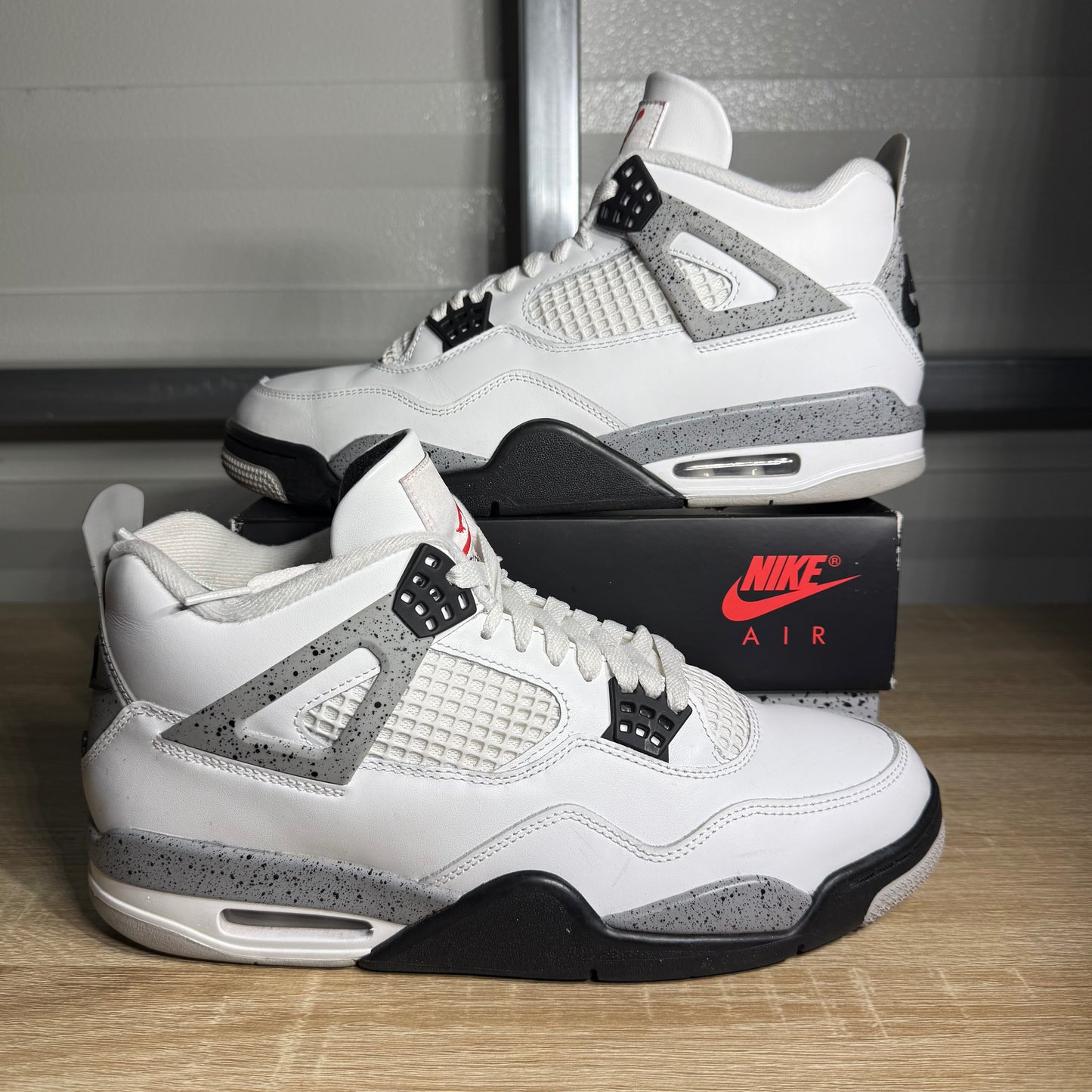 Size 11 - AJ 4 Retro White Cement