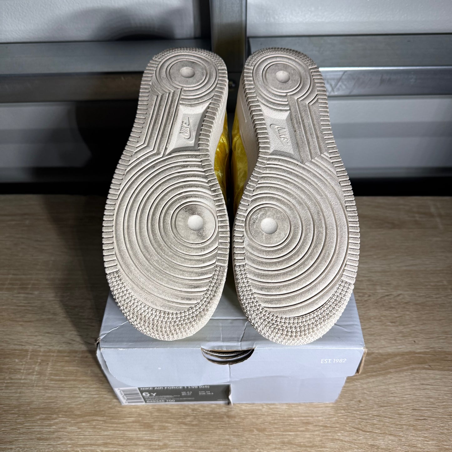 Size 6Y - AF 1 LV8 Mineral Gold