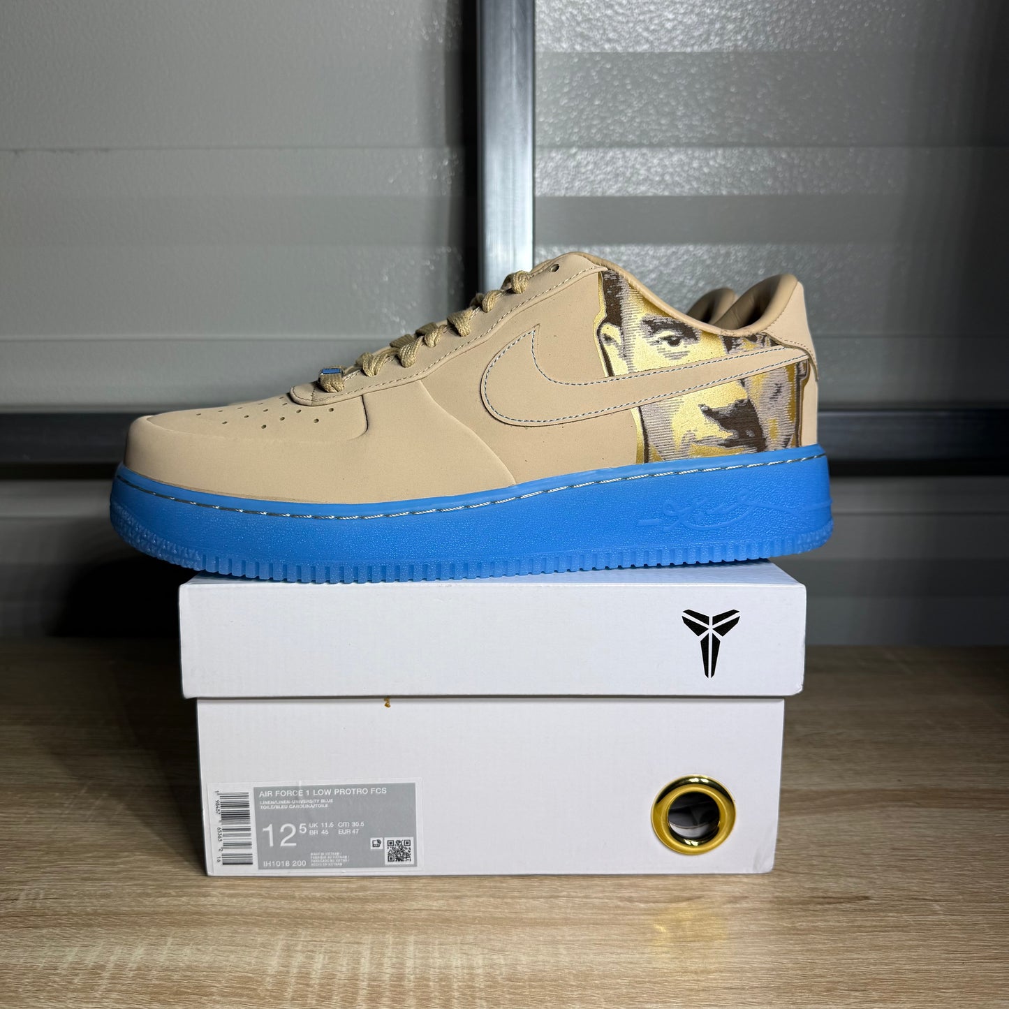 Size 12.5 - AF 1 Low Protro FCS Kobe Bryant Linen