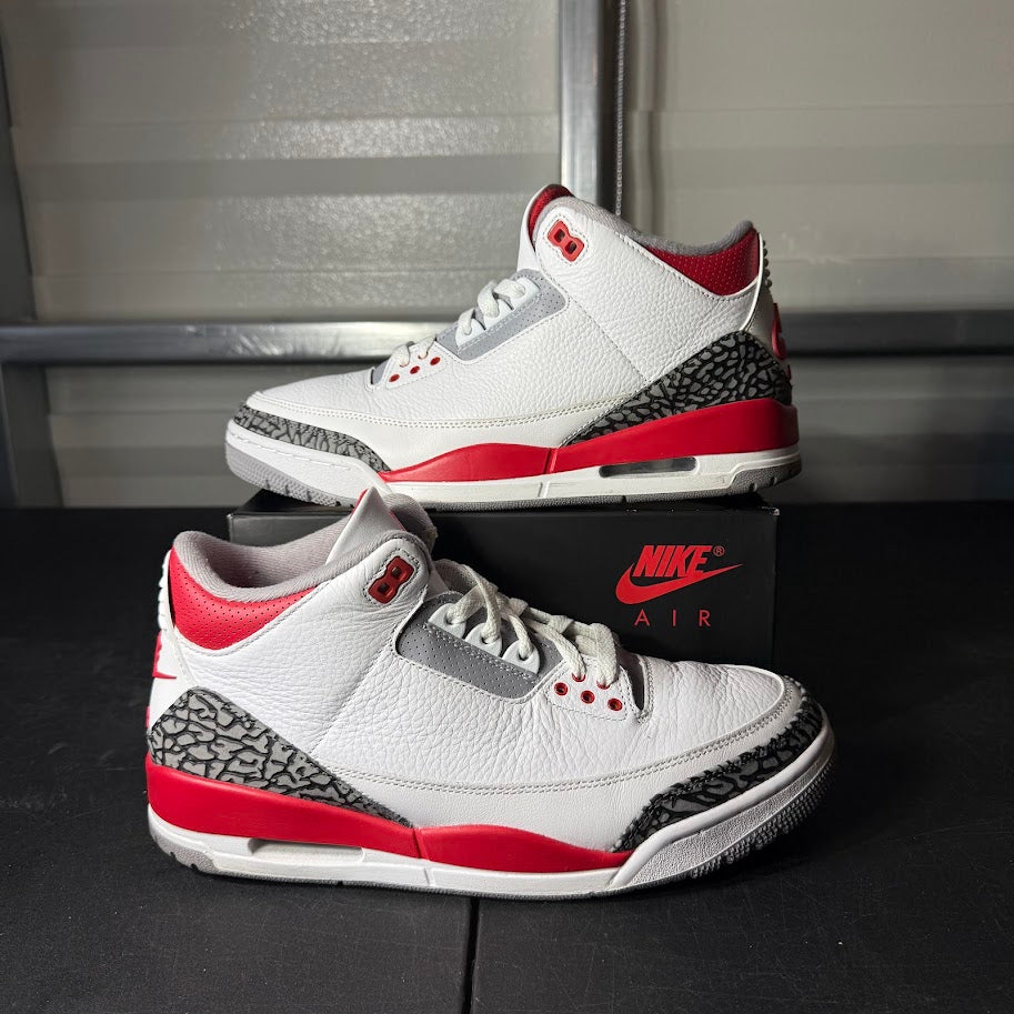Size 10.5 - AJ 3 Retro Fire Red