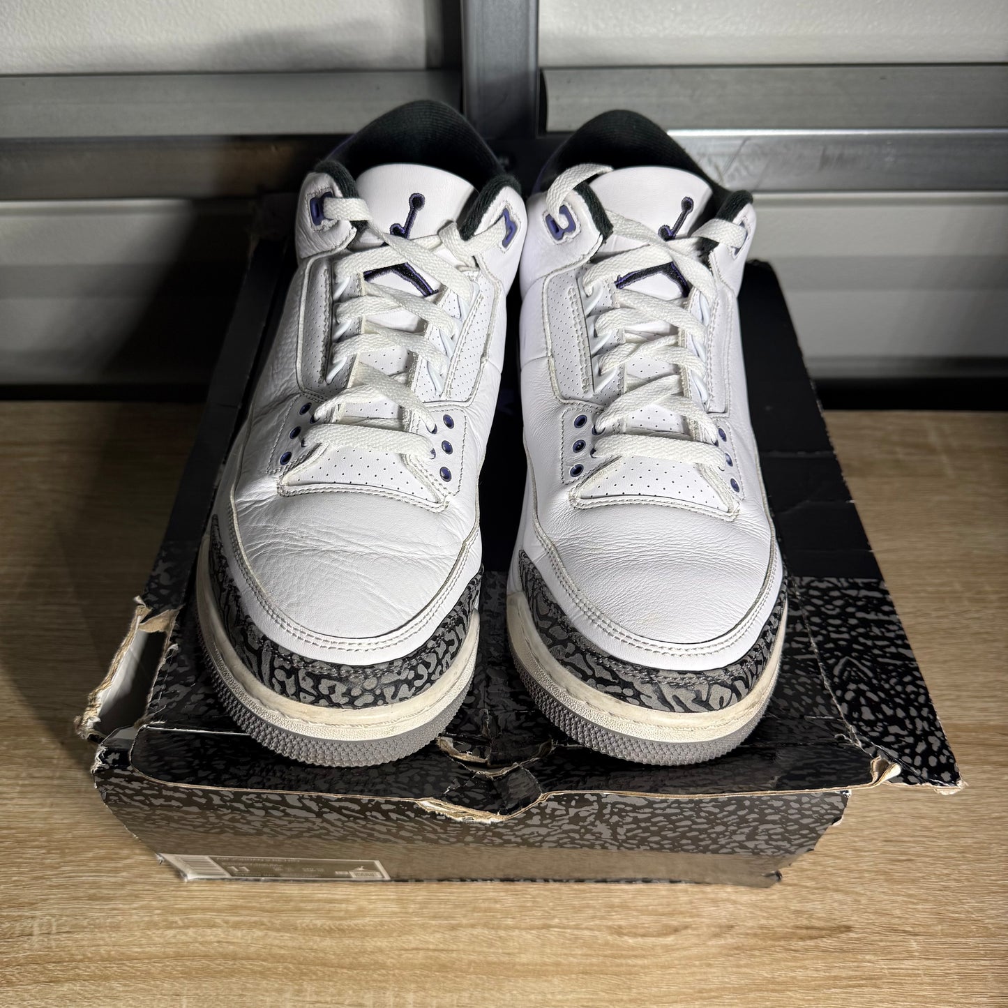 Size 11 - AJ 3 Retro Dark Iris