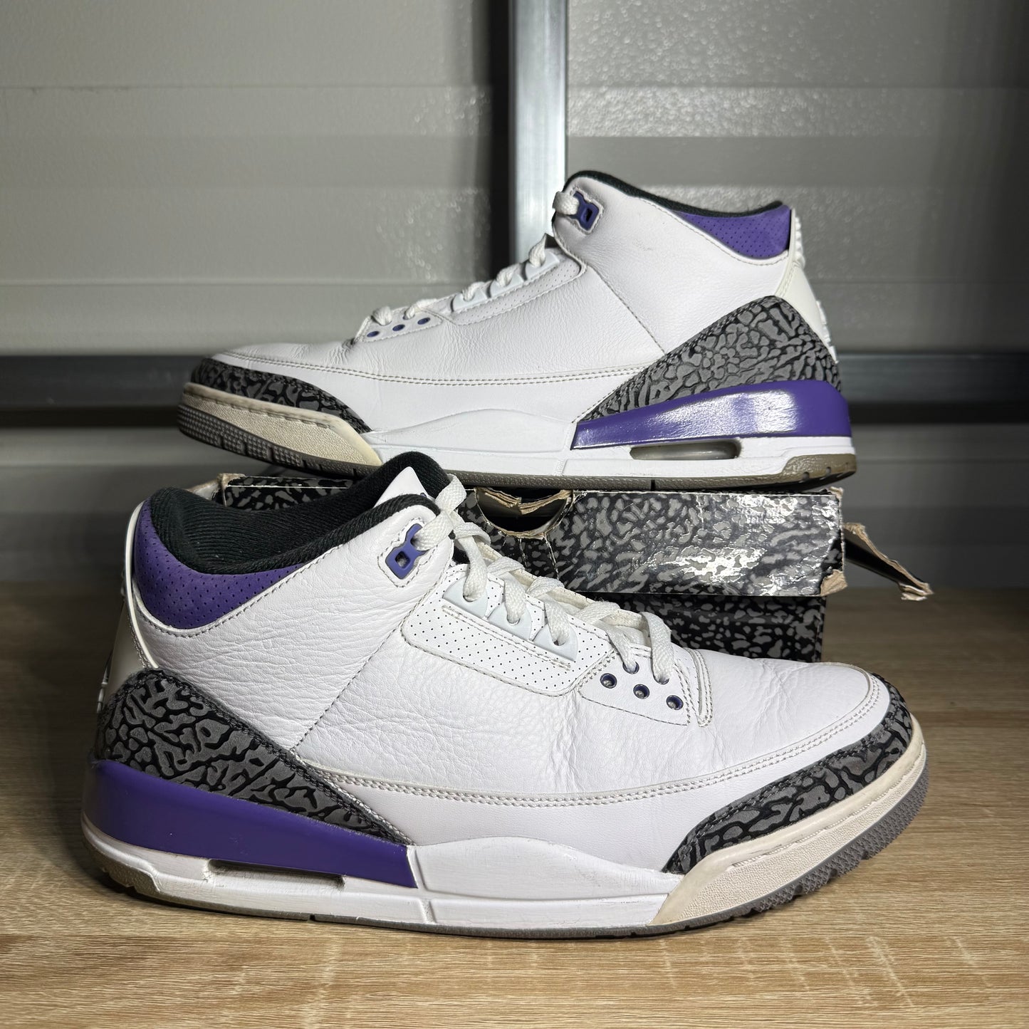 Size 11 - AJ 3 Retro Dark Iris