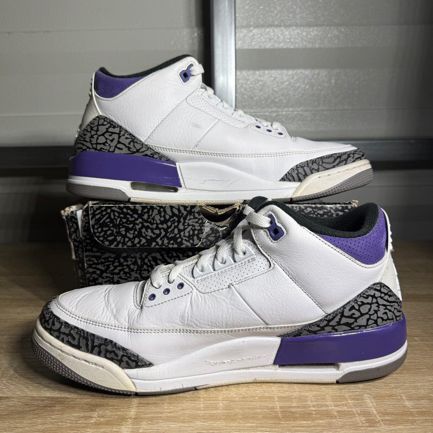 Size 11 - AJ 3 Retro Dark Iris