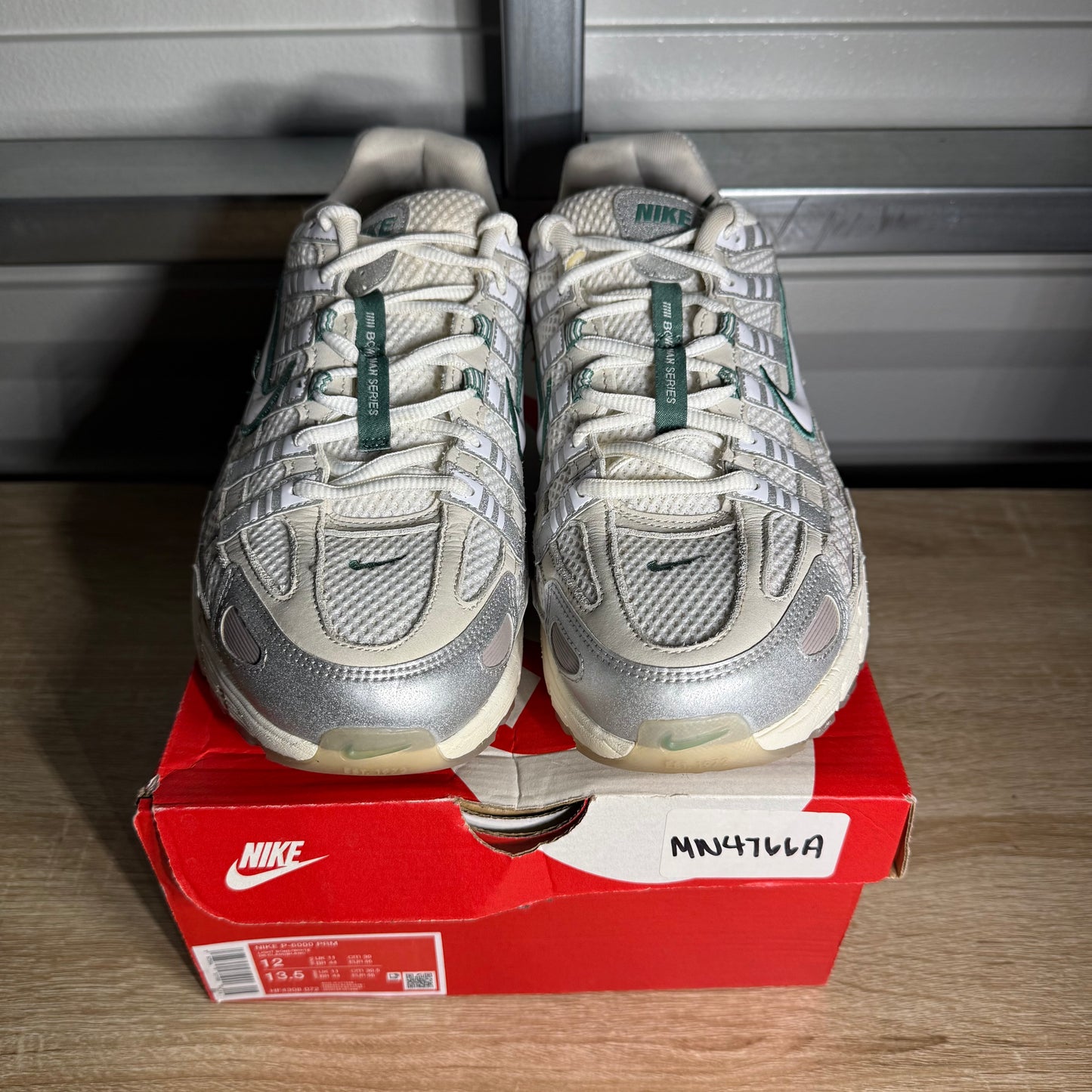 Size 12 - P-6000 PRM Light Bone Bicoastal Green