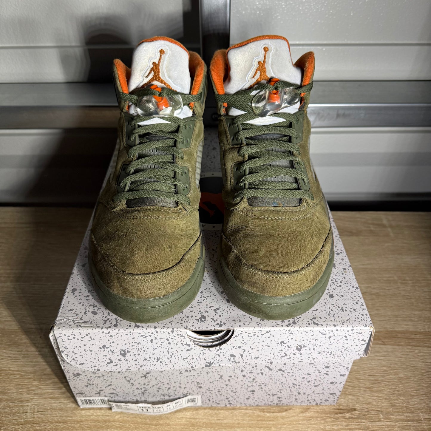 Size 11 - AJ 5 Retro Olive