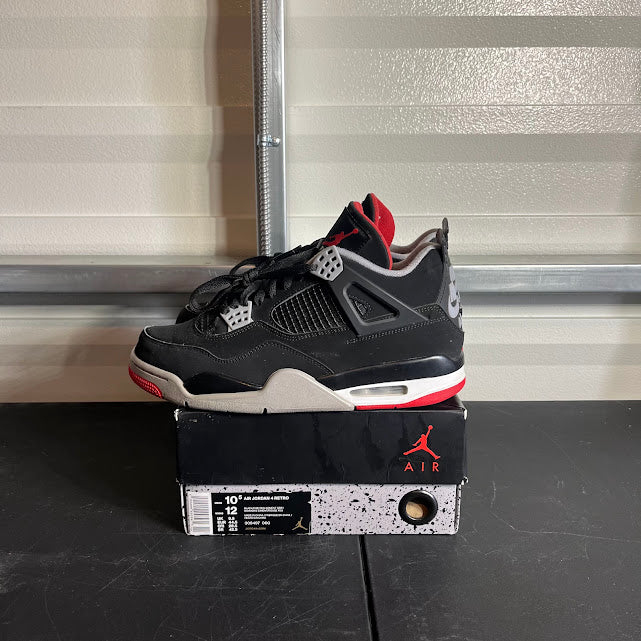 Size 10.5 - AJ 4 Retro Bred