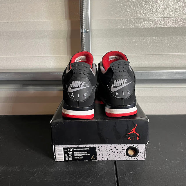 Size 10.5 - AJ 4 Retro Bred
