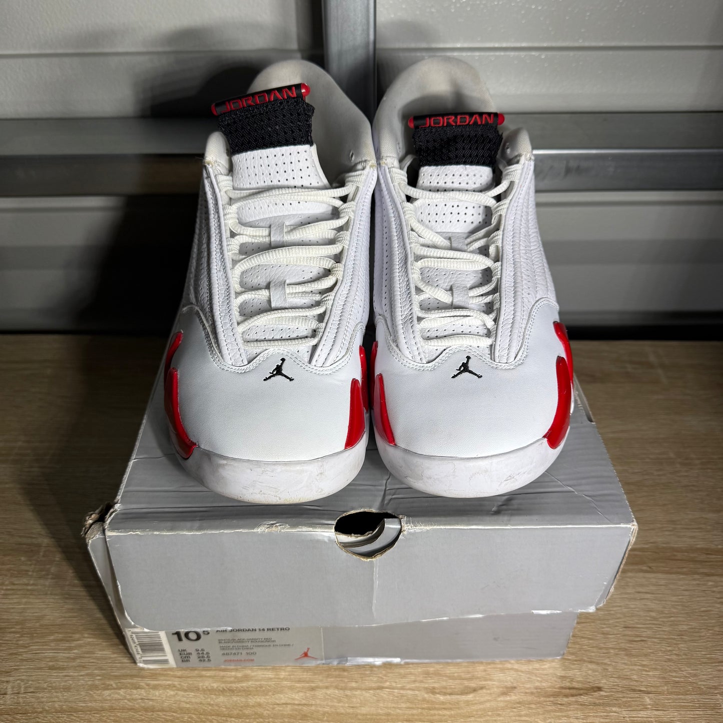 Size 10.5 - AJ 14 Retro Candy Cane