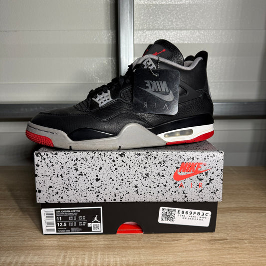 Size 11 - AJ 4 Retro Bred Reimagined