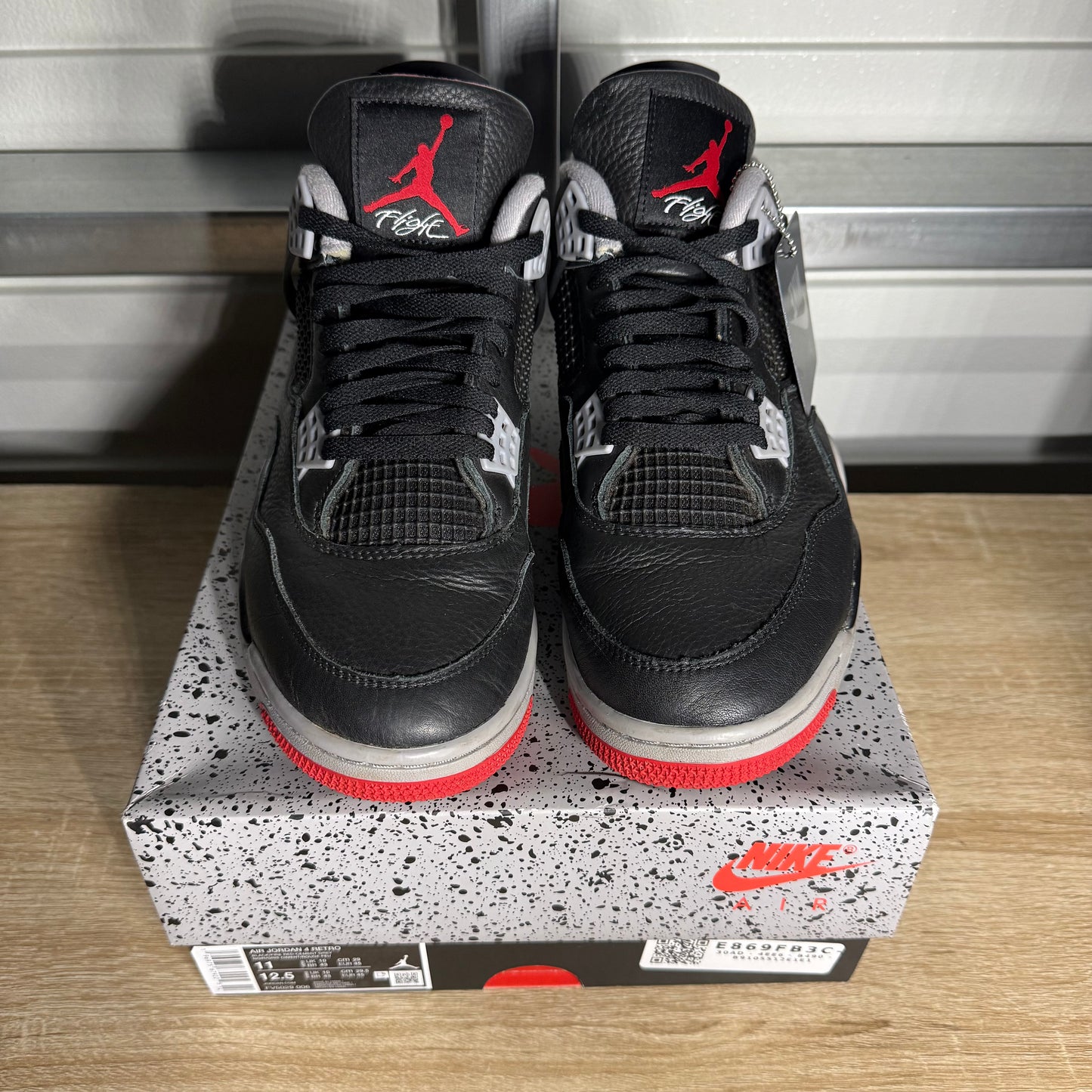 Size 11 - AJ 4 Retro Bred Reimagined