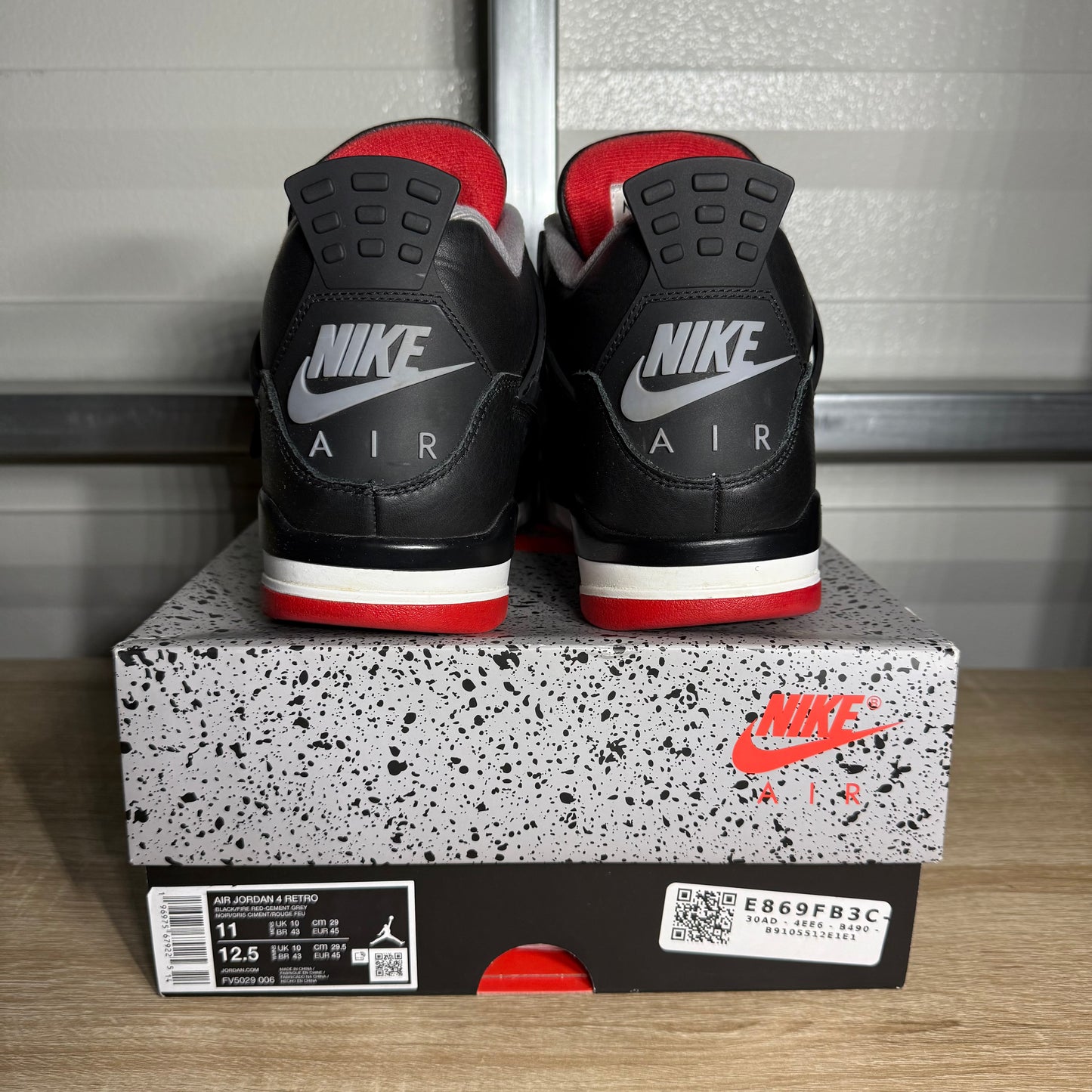 Size 11 - AJ 4 Retro Bred Reimagined