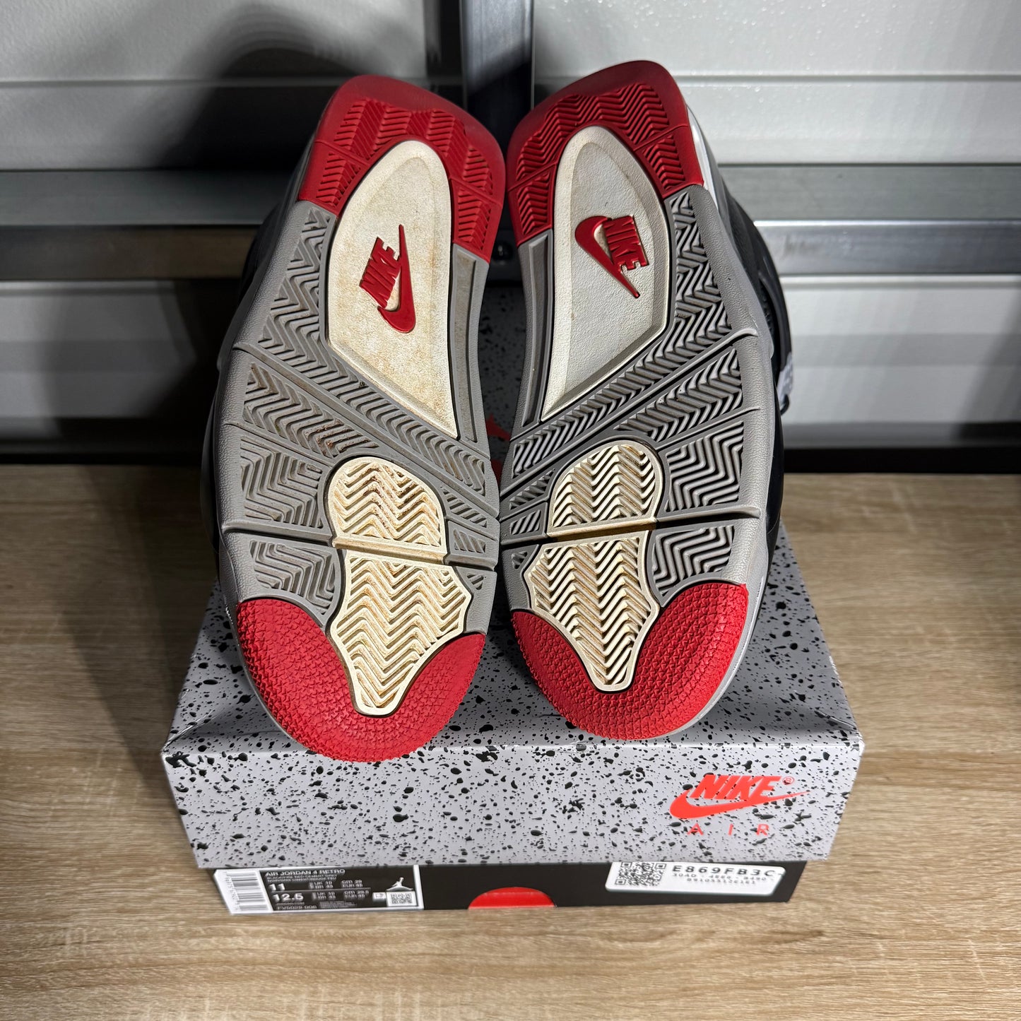 Size 11 - AJ 4 Retro Bred Reimagined