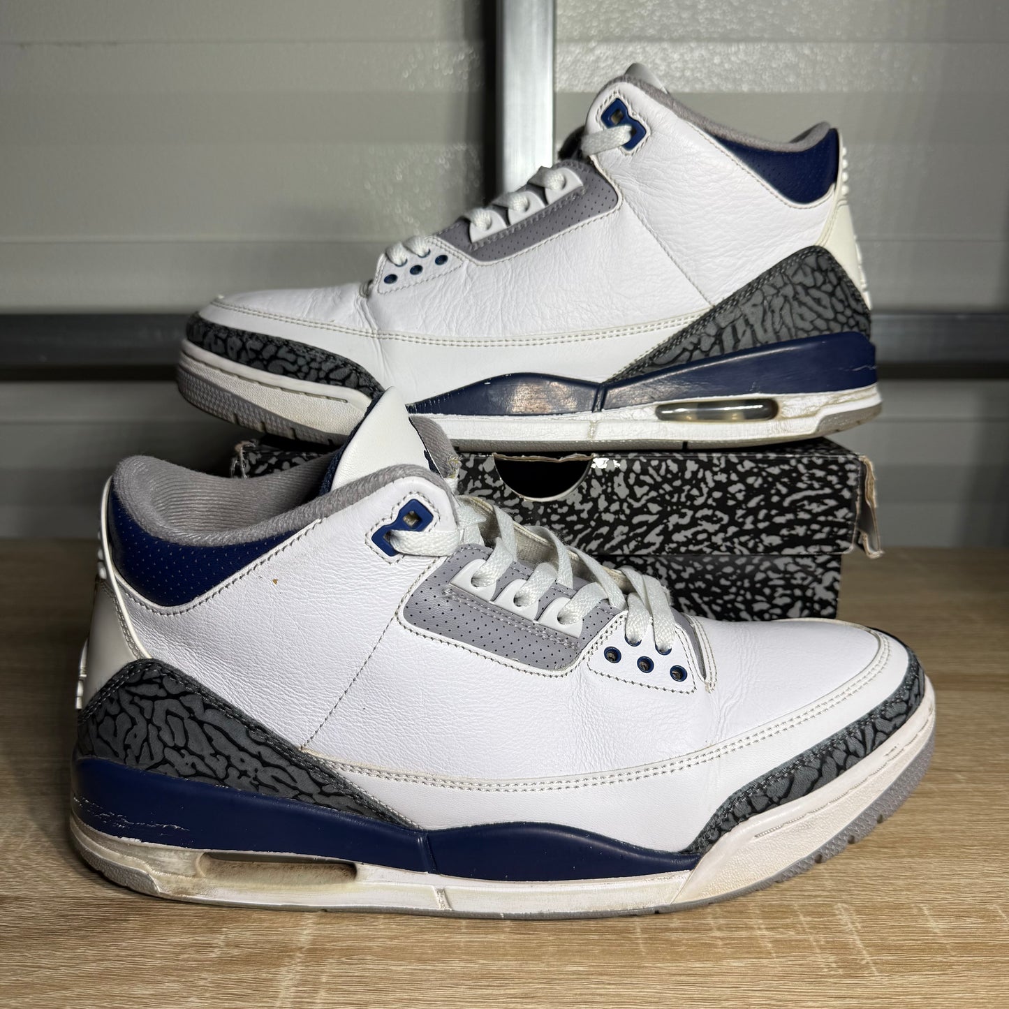 Size 12 - AJ 3 Retro Midnight Navy
