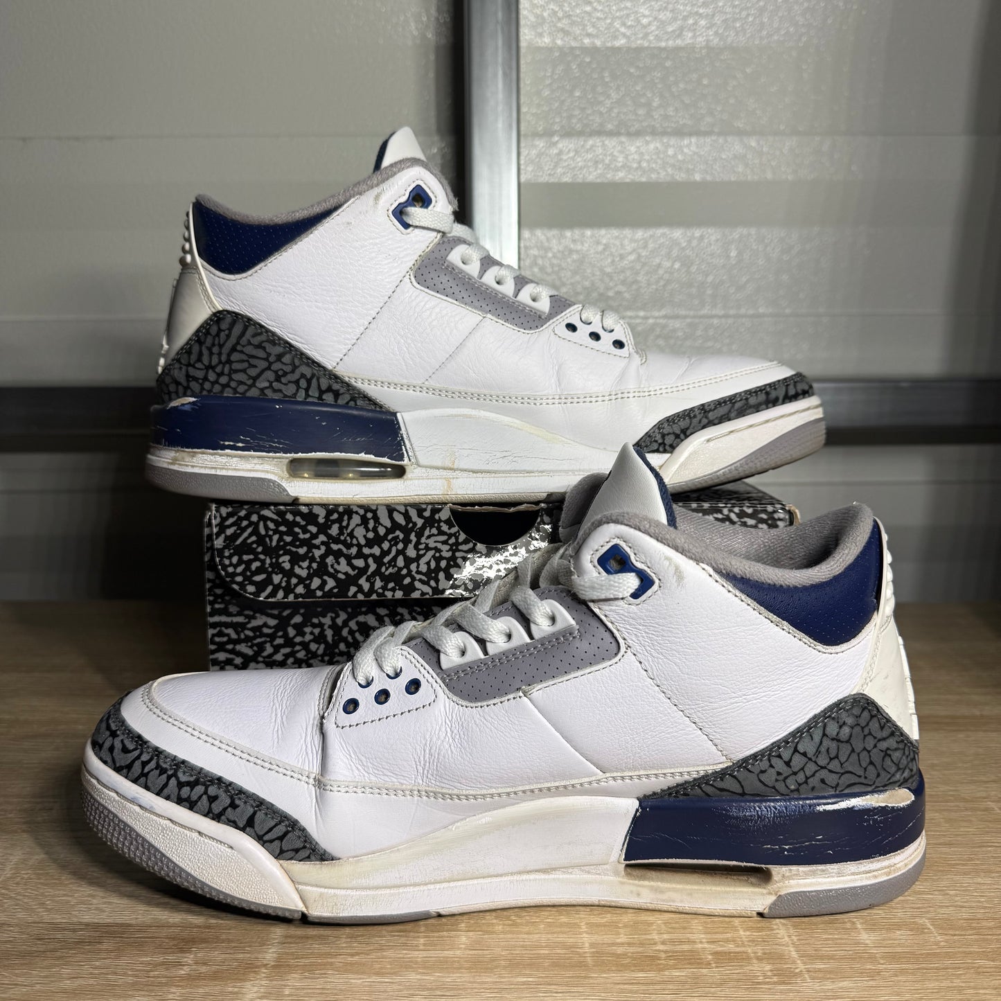 Size 12 - AJ 3 Retro Midnight Navy