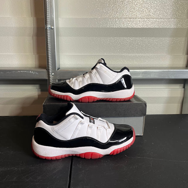 Size 7Y - AJ 11 Retro Low Concord Bred
