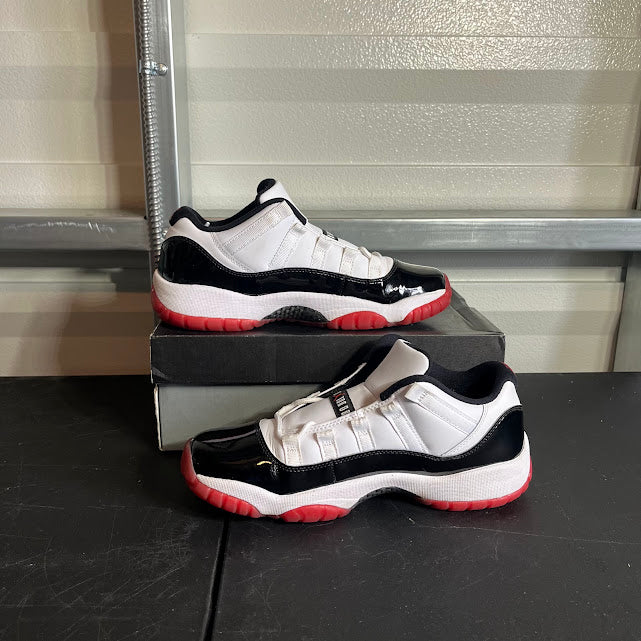 Size 7Y - AJ 11 Retro Low Concord Bred