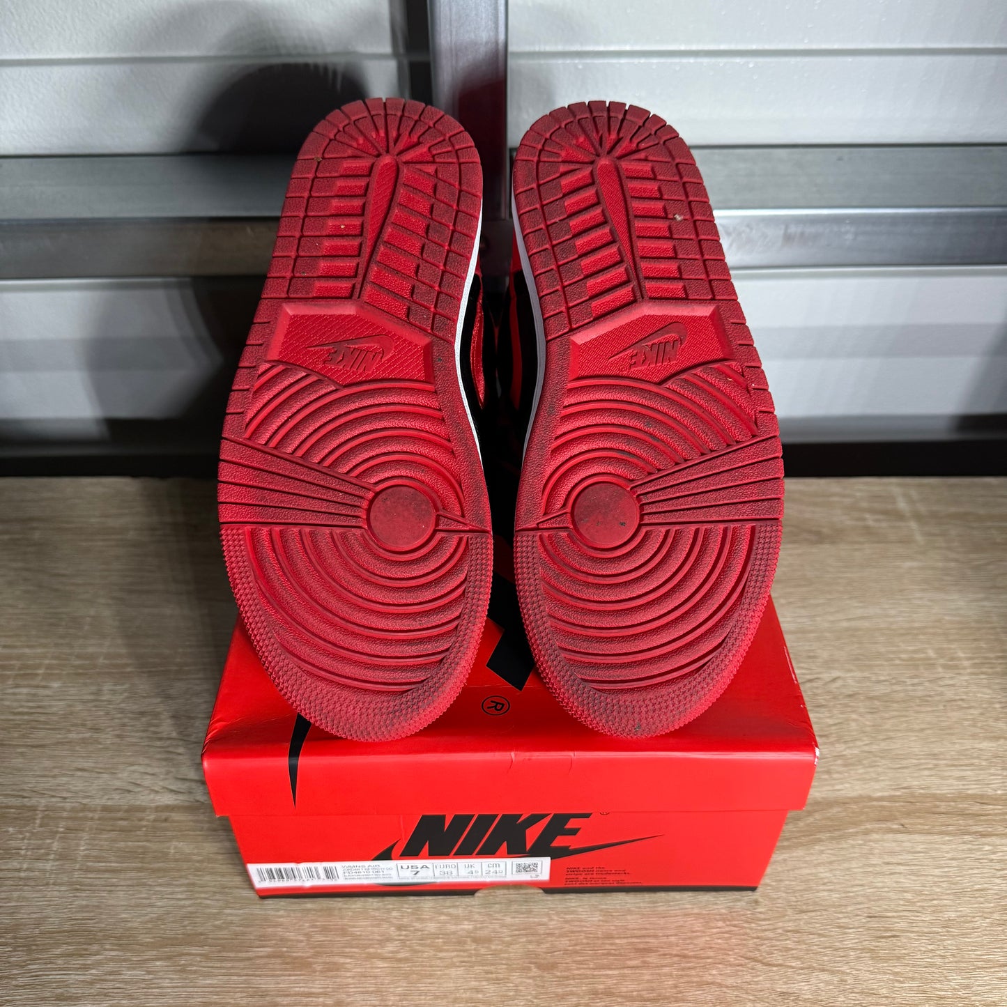 Size 7W - AJ 1 Retro High OG Satin Bred
