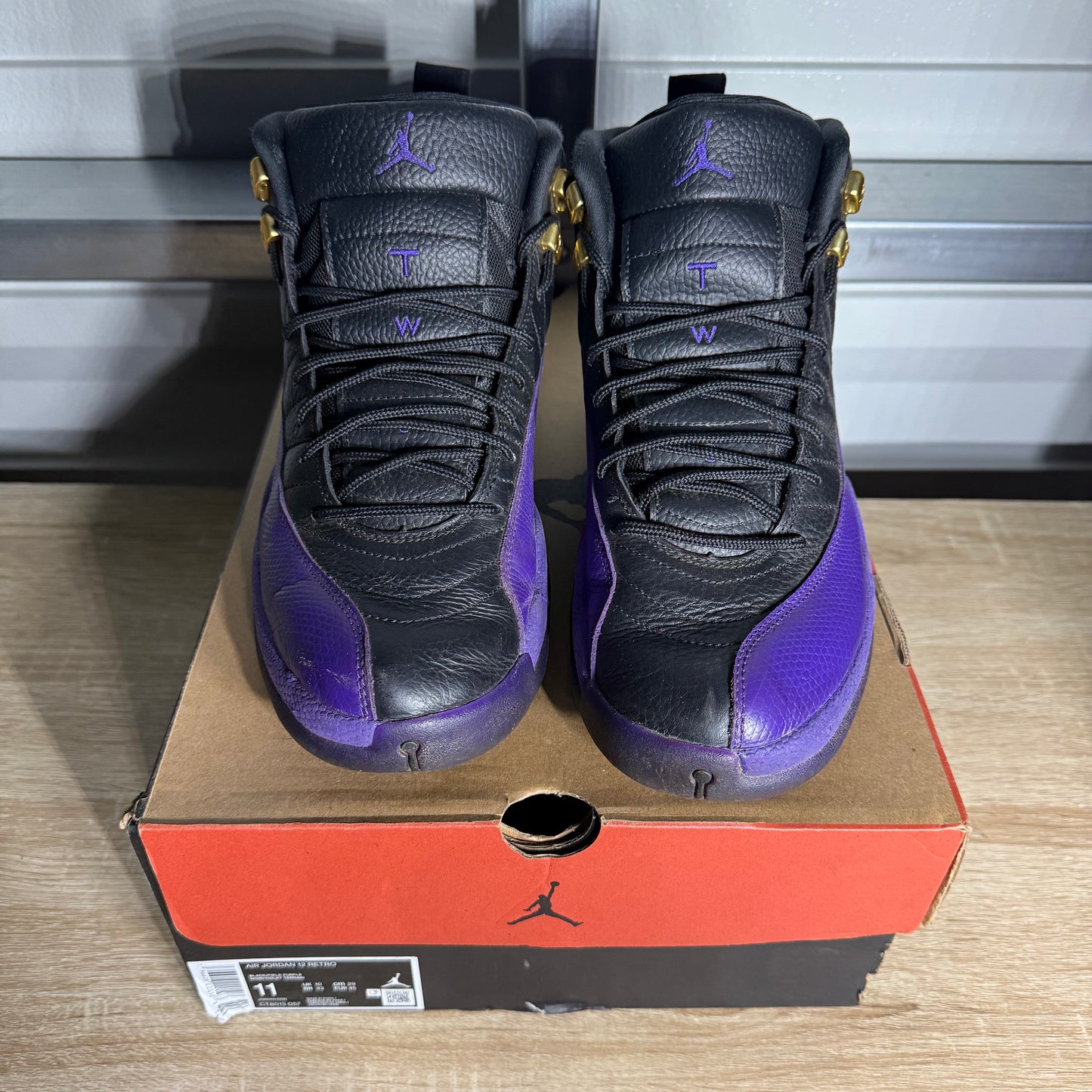 Size 11 - AJ 12 Retro Field Purple