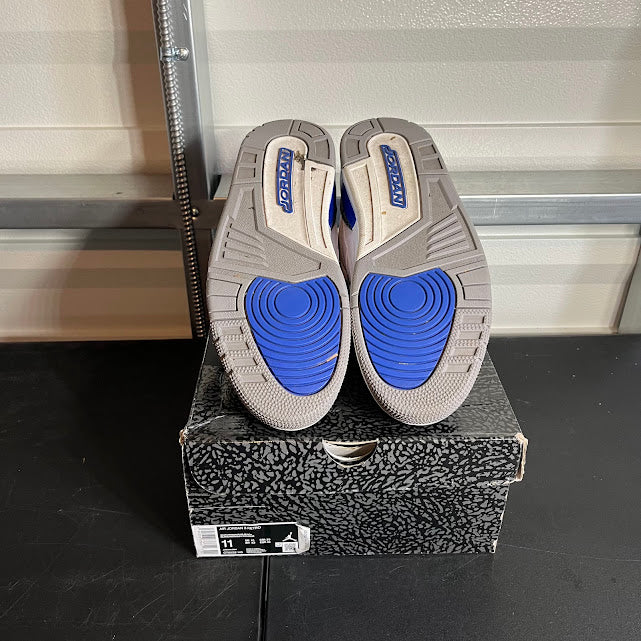 Size 11 - AJ 3 Retro Racer Blue