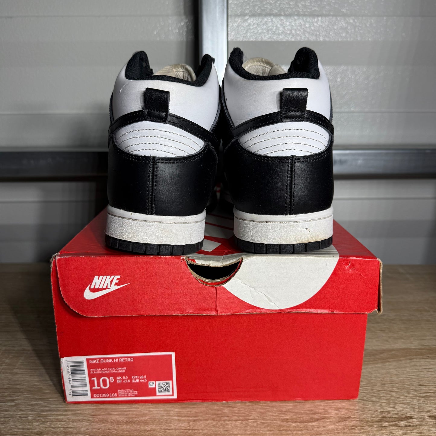 Size 10.5 - Dunk High Retro Panda