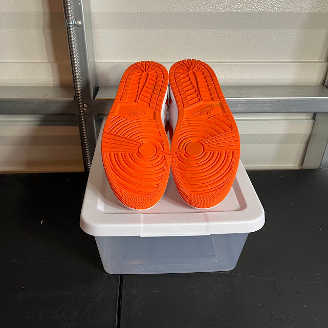 Size 9.5 - AJ 1 Mid Electro Orange