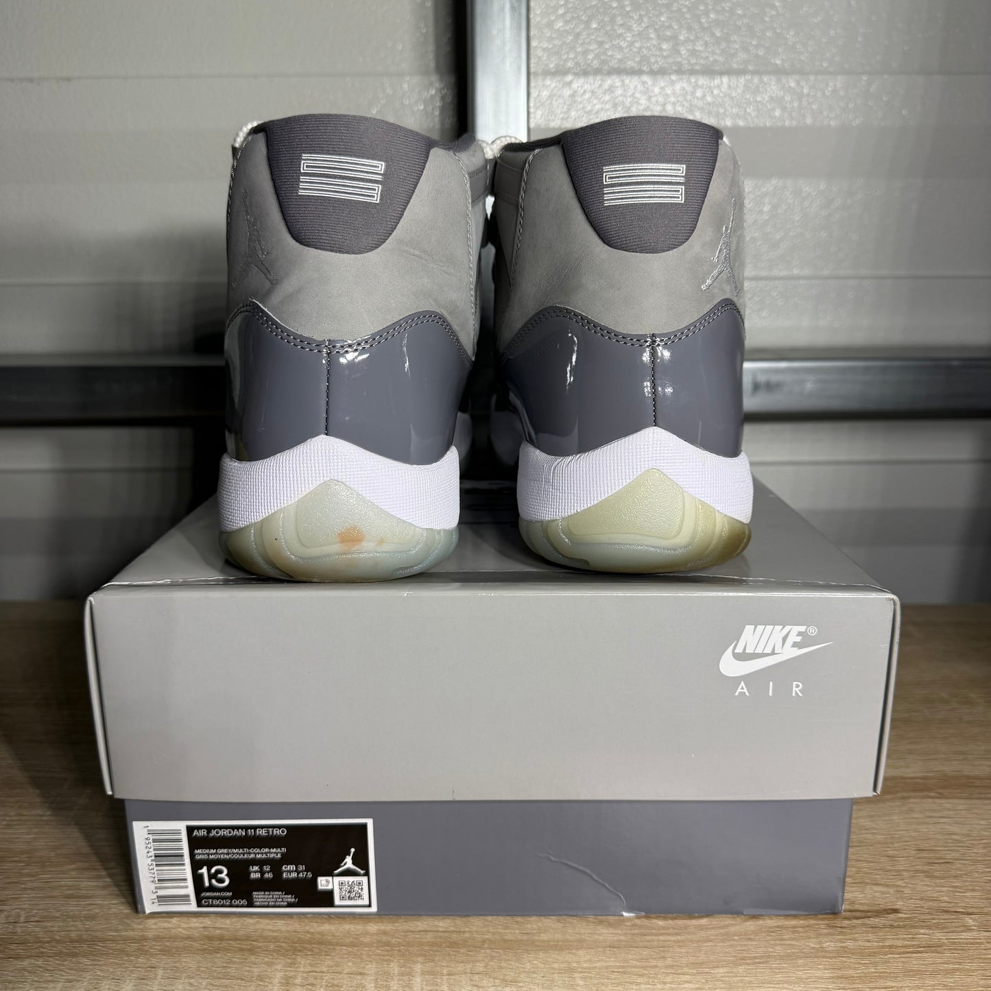 Size 13 - AJ 11 Retro Cool Grey