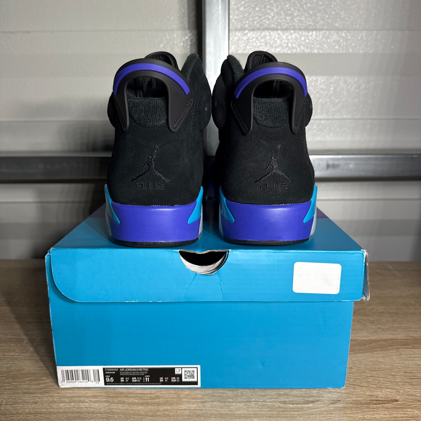 Size 9.5 - AJ 6 Retro Aqua