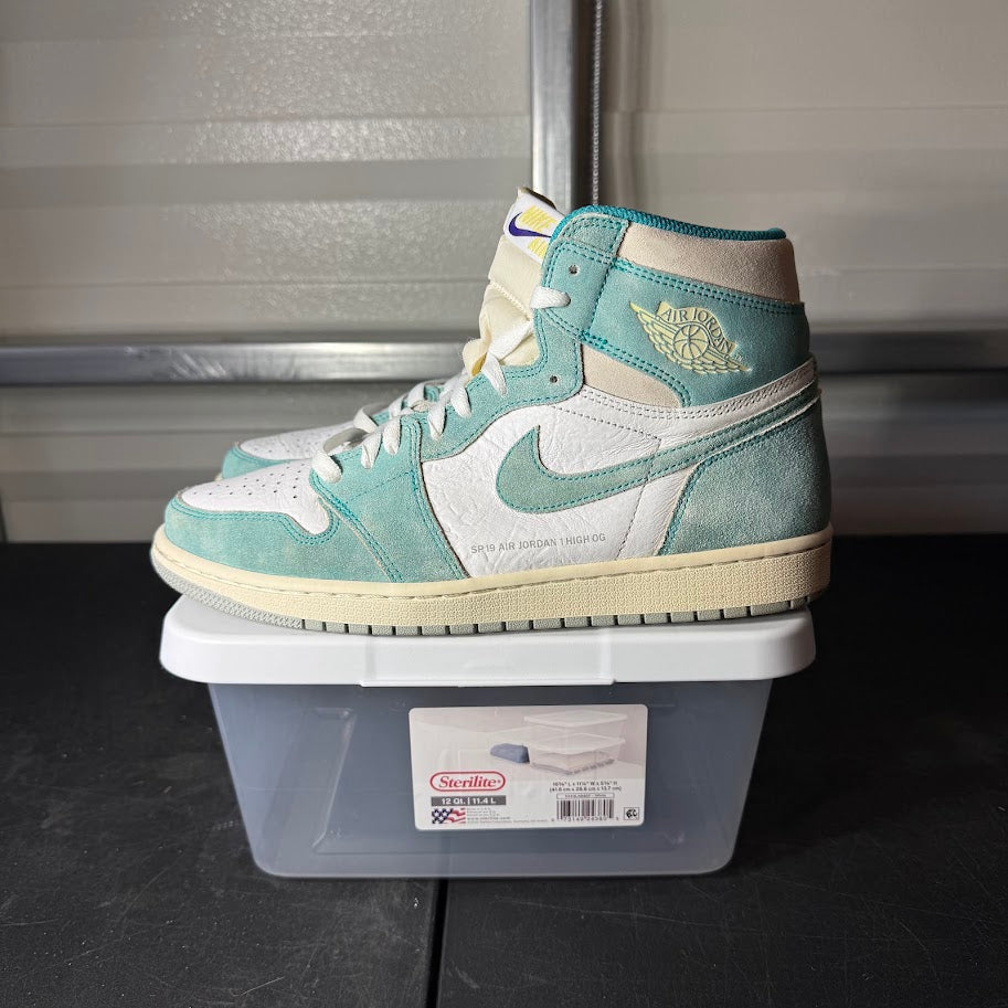 Size 10.5 - AJ 1 Retro High Turbo Green