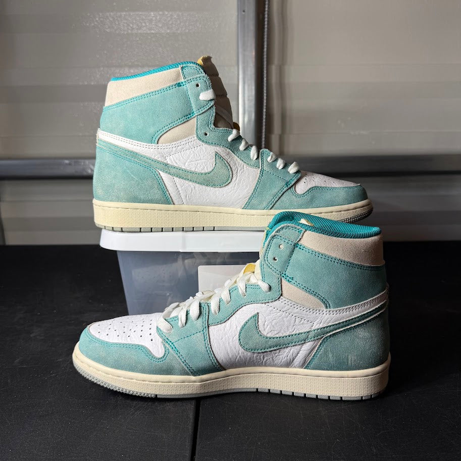 Size 10.5 - AJ 1 Retro High Turbo Green