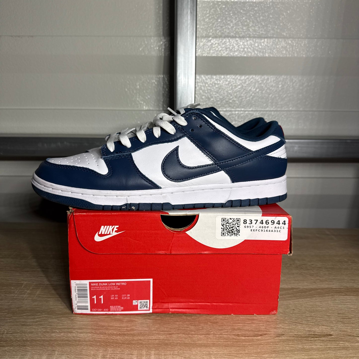 Size 11 - Dunk Low Retro Valerian Blue