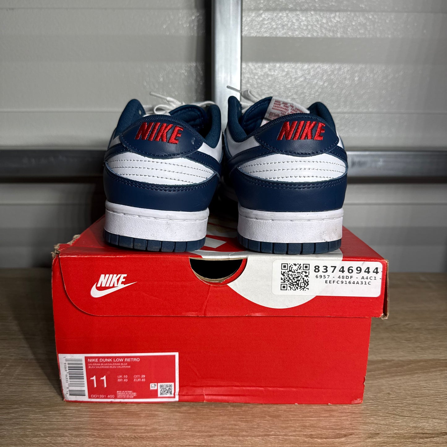 Size 11 - Dunk Low Retro Valerian Blue