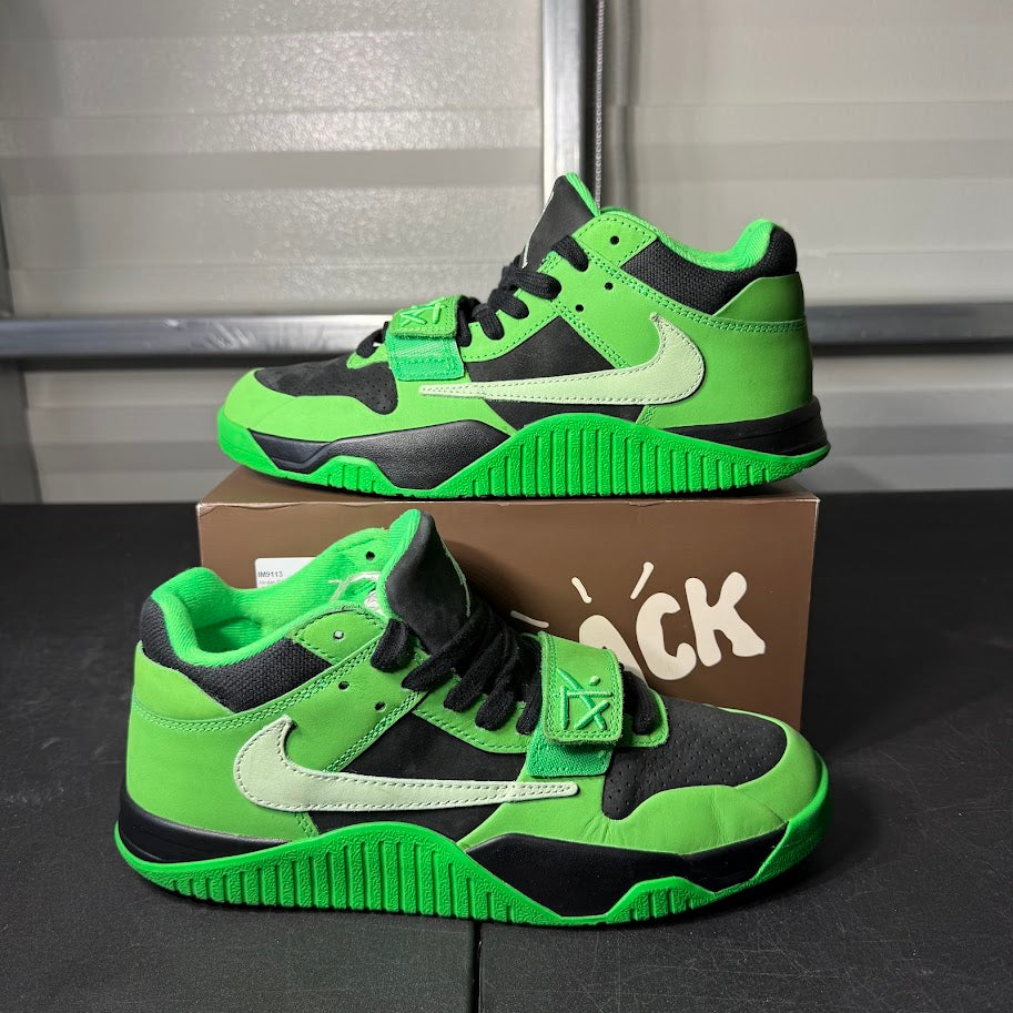 Size 9.5 - AJ Jumpman Jack TR Green Spark