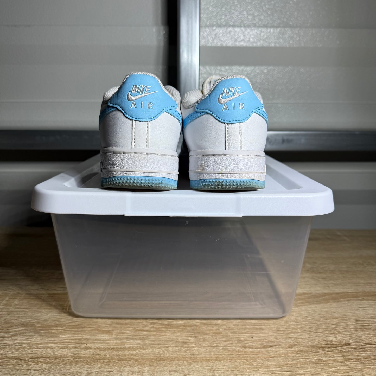 Size 5Y - AF 1 Low '07 Aquarius Blue Swoosh
