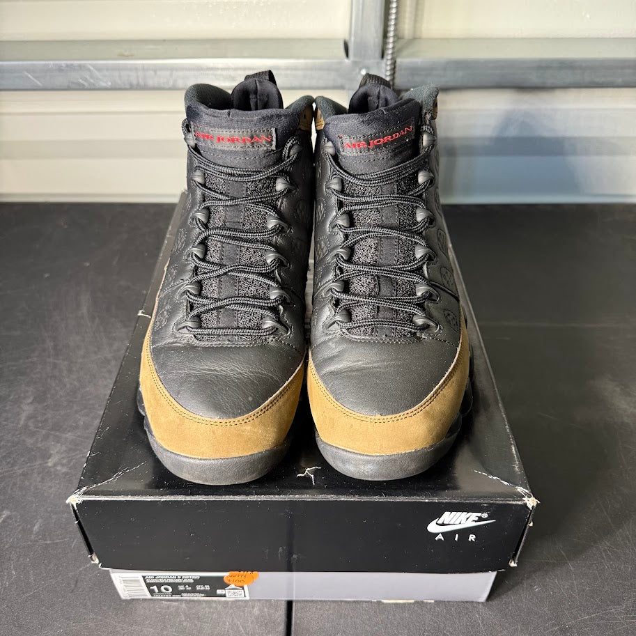 Size 10 - AJ 9 Retro Olive