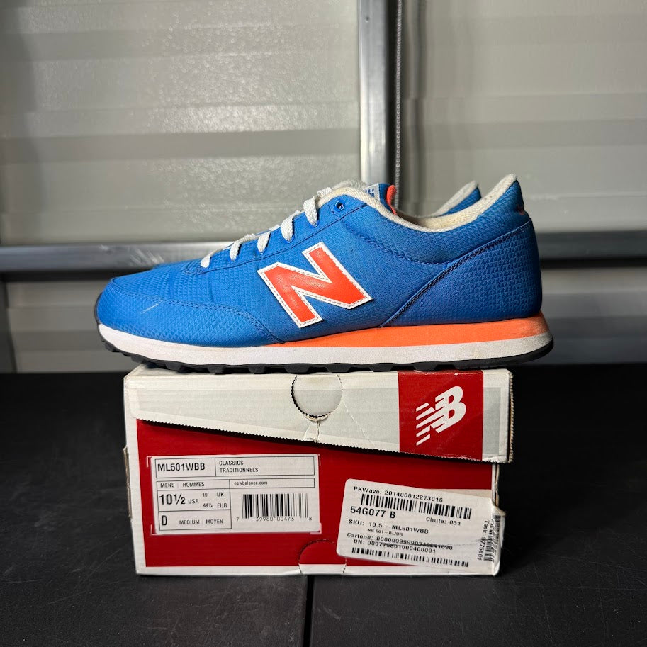 Size 10.5 - NB 501 Windbreaker Blue