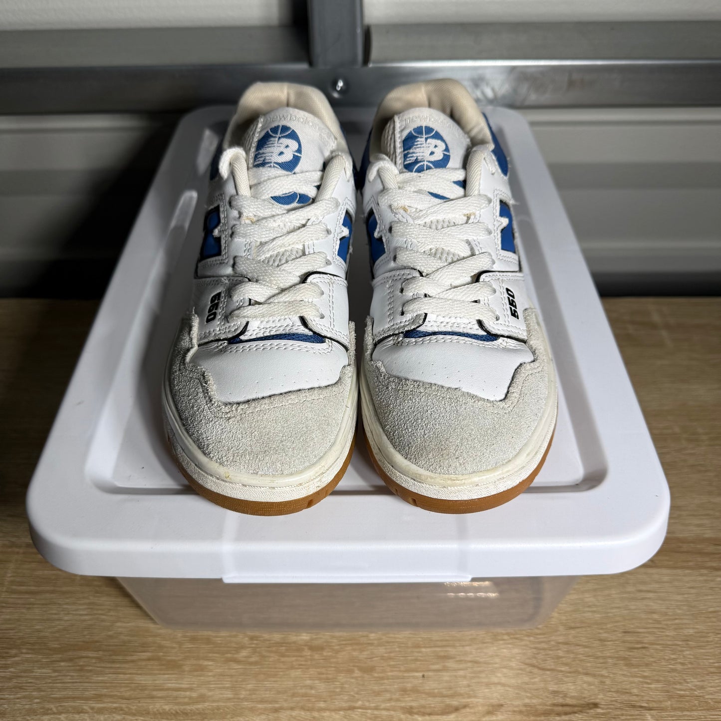 Size 5 - NB 550 Brighton Grey Blue Agate