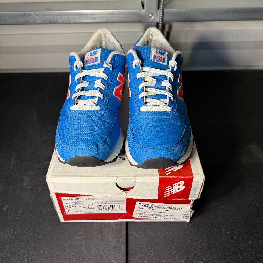 Size 10.5 - NB 501 Windbreaker Blue