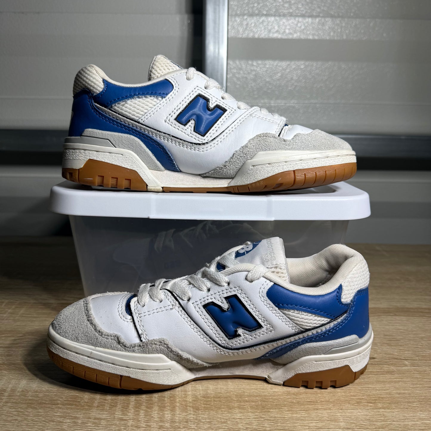 Size 5 - NB 550 Brighton Grey Blue Agate
