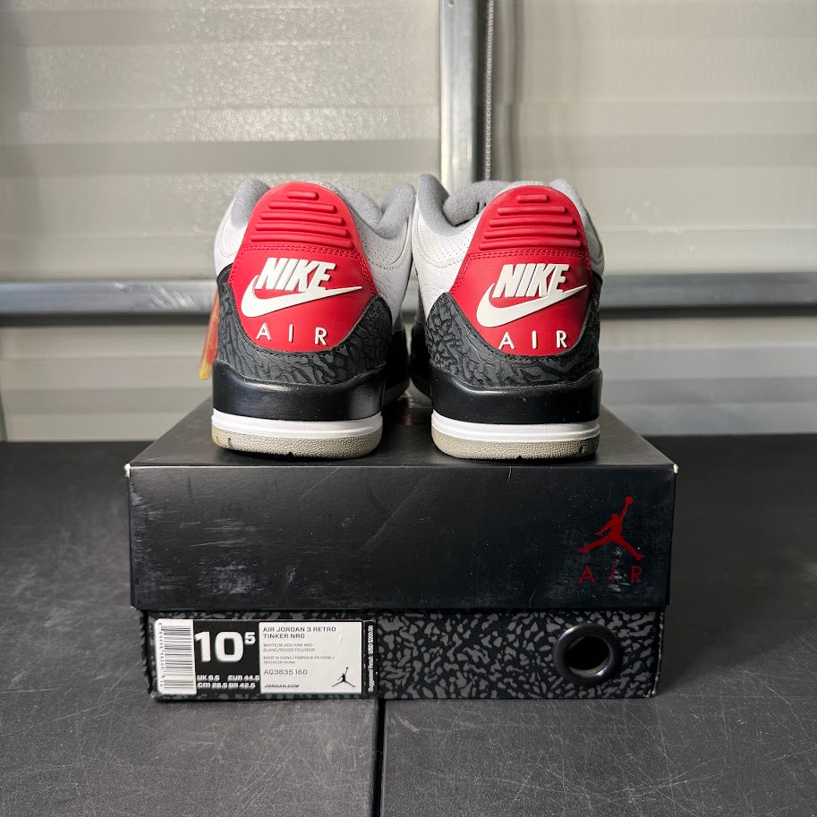 Size 10.5 - AJ 3 Retro Tinker Hatfield