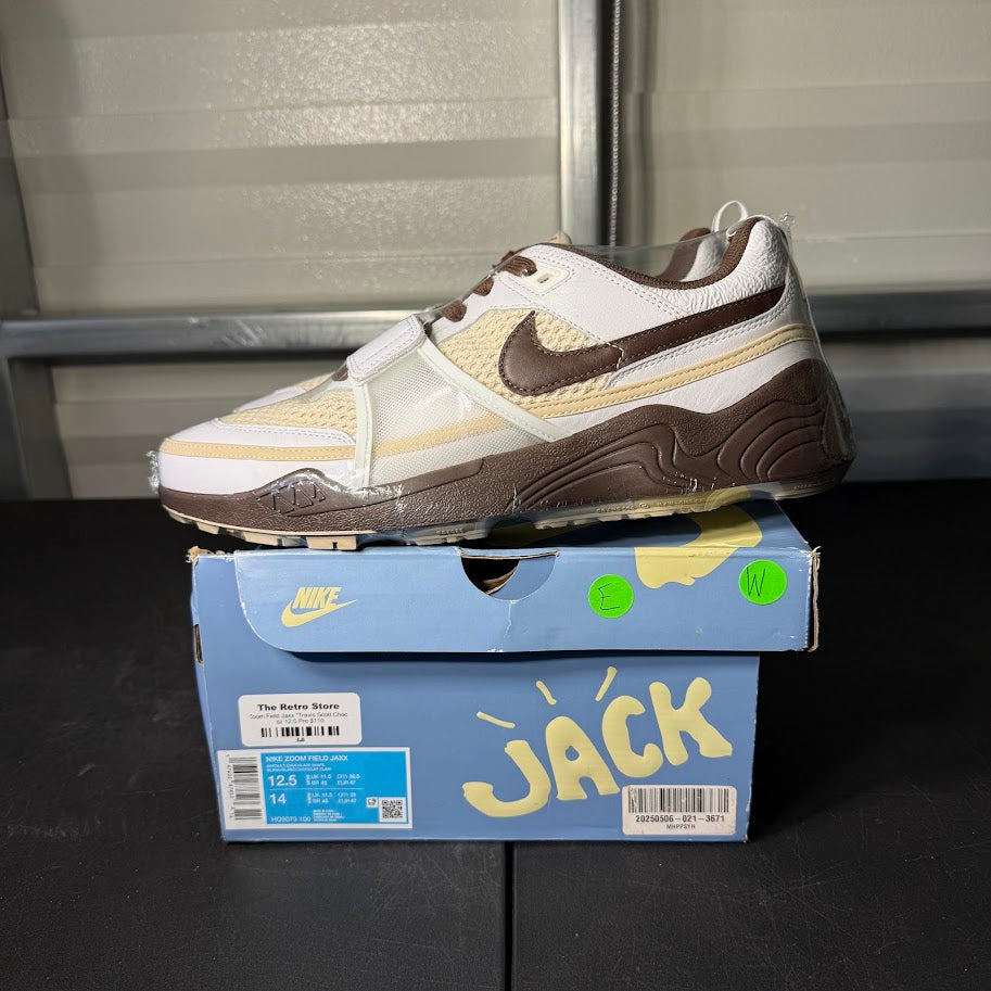 Size 12.5 - Zoom Field Jaxx Travis Scott Light Chocolate