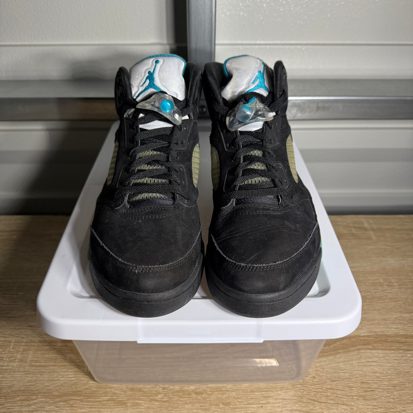 Size 9.5 - AJ 5 Retro Aqua